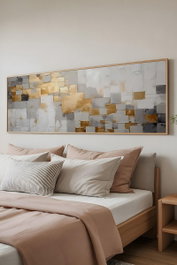 Wallity Pintura Decorativa Enmarcada Multicolor 50 x 120 cm
